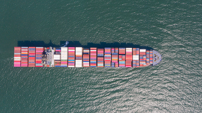 液晶显示器通过上海海洋运输递送到西班牙阿尔赫西拉斯 (Algeciras)